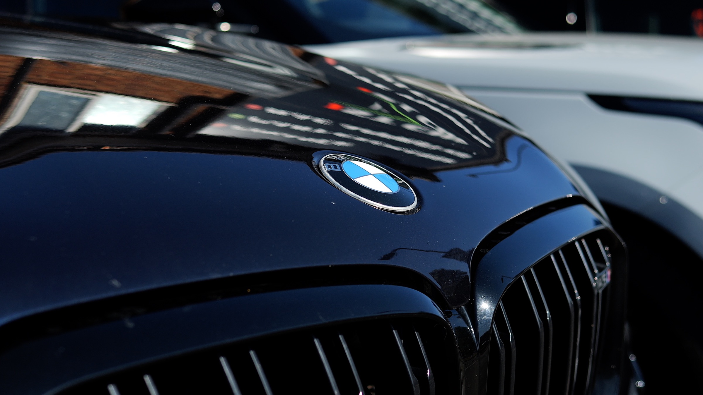 BMW bonnet and badge at 1st Choice Motors