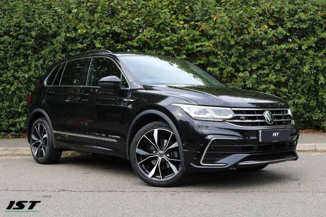 Volkswagen Tiguan 1.5 TSI 150 R-Line 5dr DSG Estate Petrol BLACK