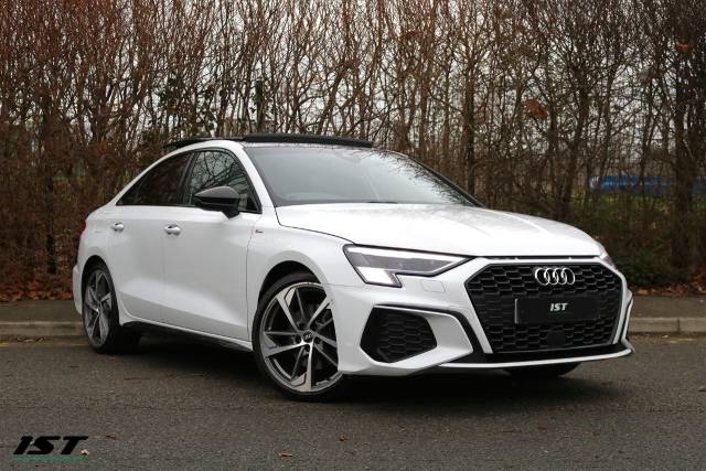 Audi A3 1.5 35 TFSI Edition 1 4dr S Tronic Saloon Petrol White